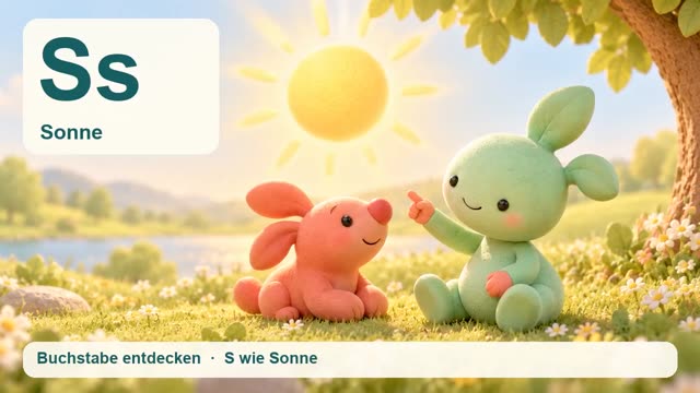 Sonne mit Fini